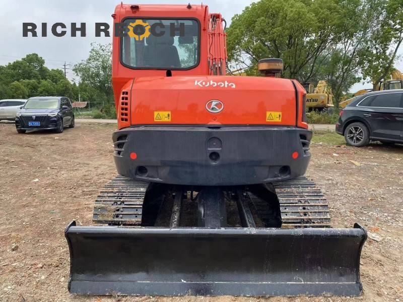 Hydraulic arm and bucket of 2025 Kubota KX185-3 used excavator for sale, only $16,667 USD